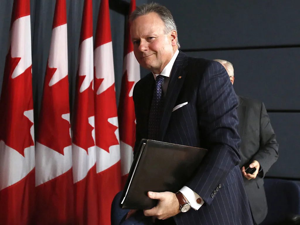 Stephen Poloz didn't mean to startle you.
