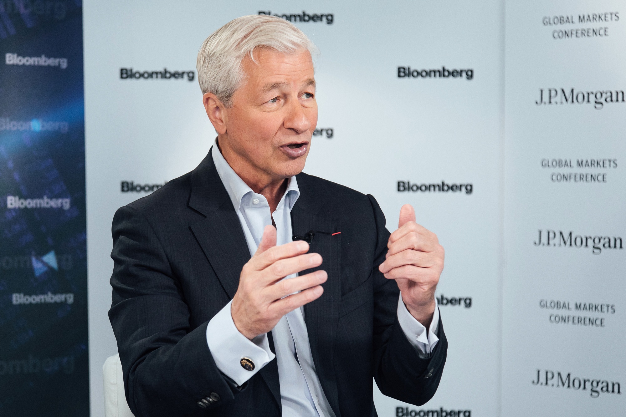 ダイモン氏がトランプ氏債務上限発言を非難－デフォルトなら大惨事に - Bloomberg