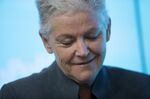 Gina McCarthy during a Bloomberg Politics discussion in Washington in 2015. The EPA administrator at the time spoke about how President Obama's Clean Power Plan would survive even if a Republican president were elected in 2016.