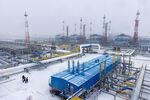 A&nbsp;Gazprom PJSC&nbsp;compressor station in the Lensk district of the Sakha Republic.