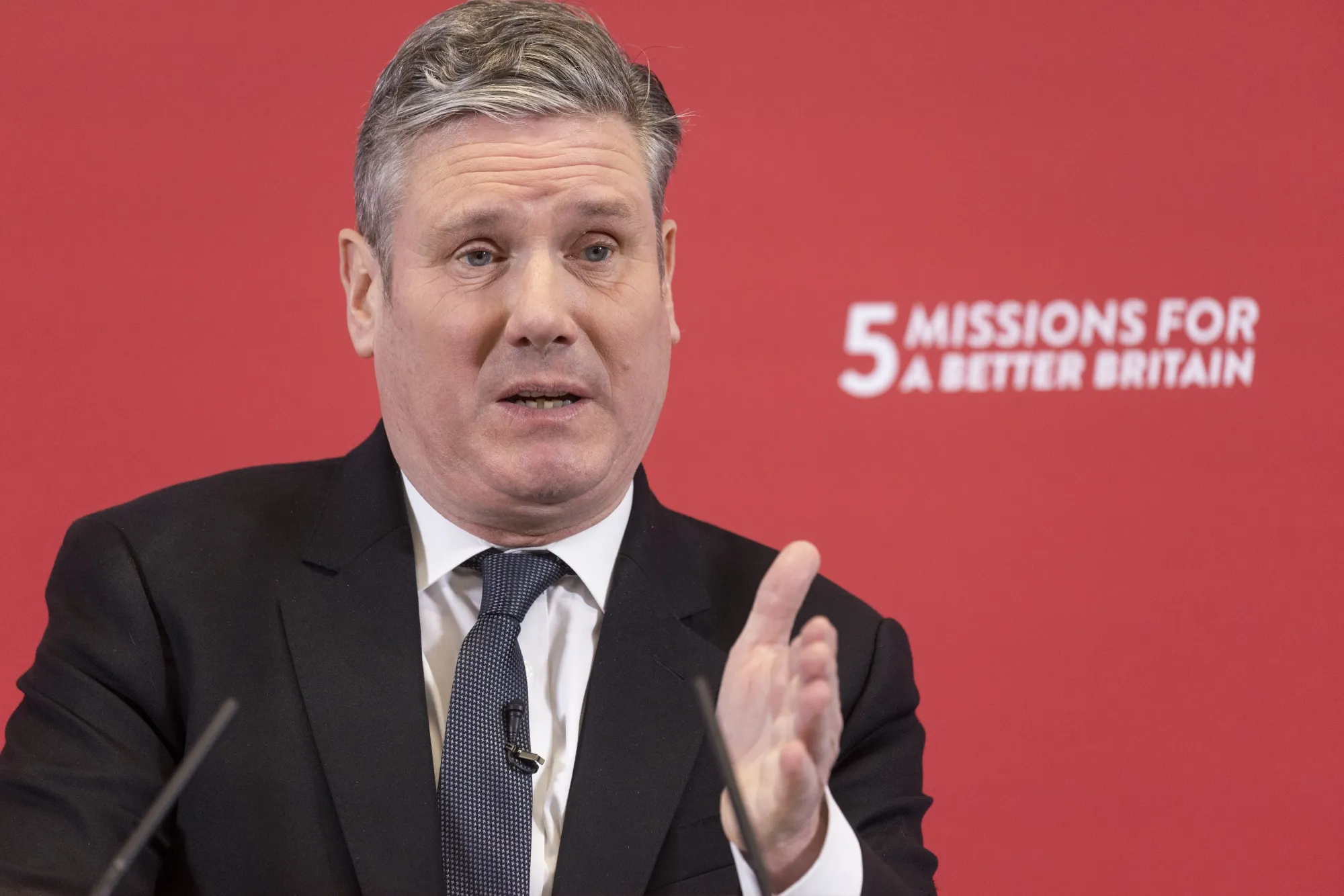 Labour Party Leader Keir Starmer