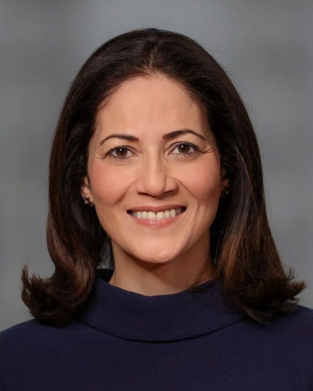 Portrait of Mishal Husain.
