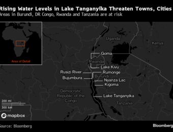 relates to East Africa Floods: Heavy Rains Send Lake Tanganyika Water Level to Record