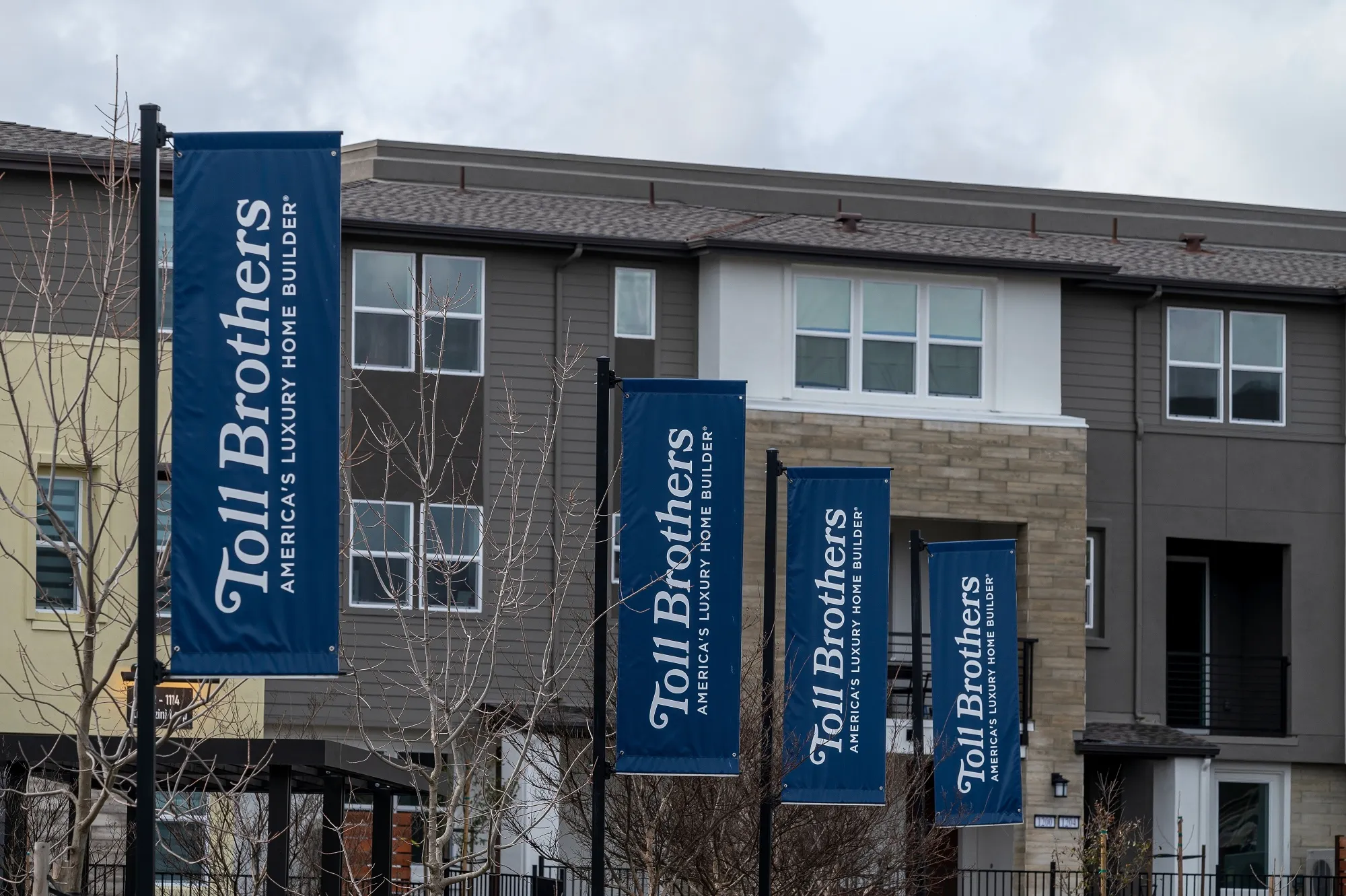 A Toll Brothers housing community in San Ramon, California.