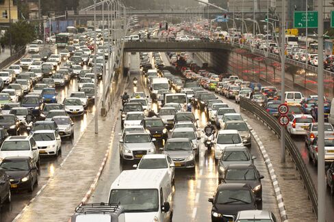 In Tel Aviv, Nasty Traffic and Navigation Apps Go Hand in Hand