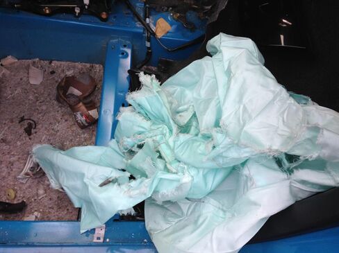 Ruptured Takata Air-bag