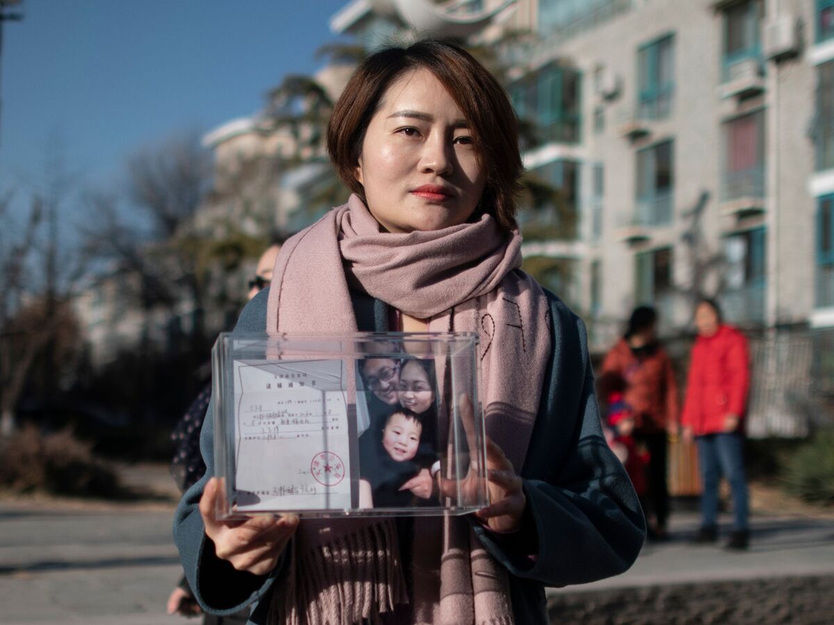 Wife of Chinese Human Rights Lawyer