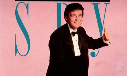 Donald Trump on the cover of the April 1988 issue.