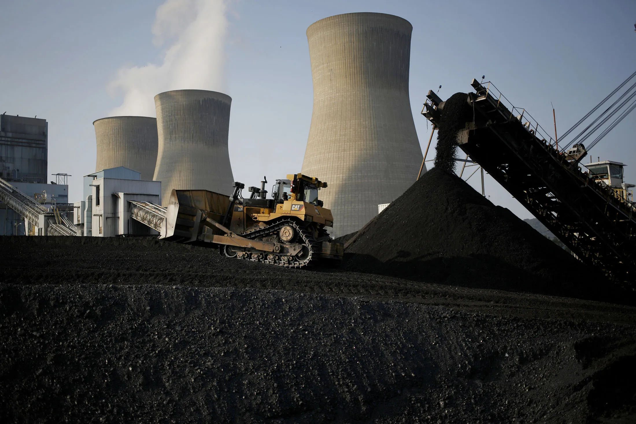 Inside The American Electric Power Co. Coal-Fired Power Plant
