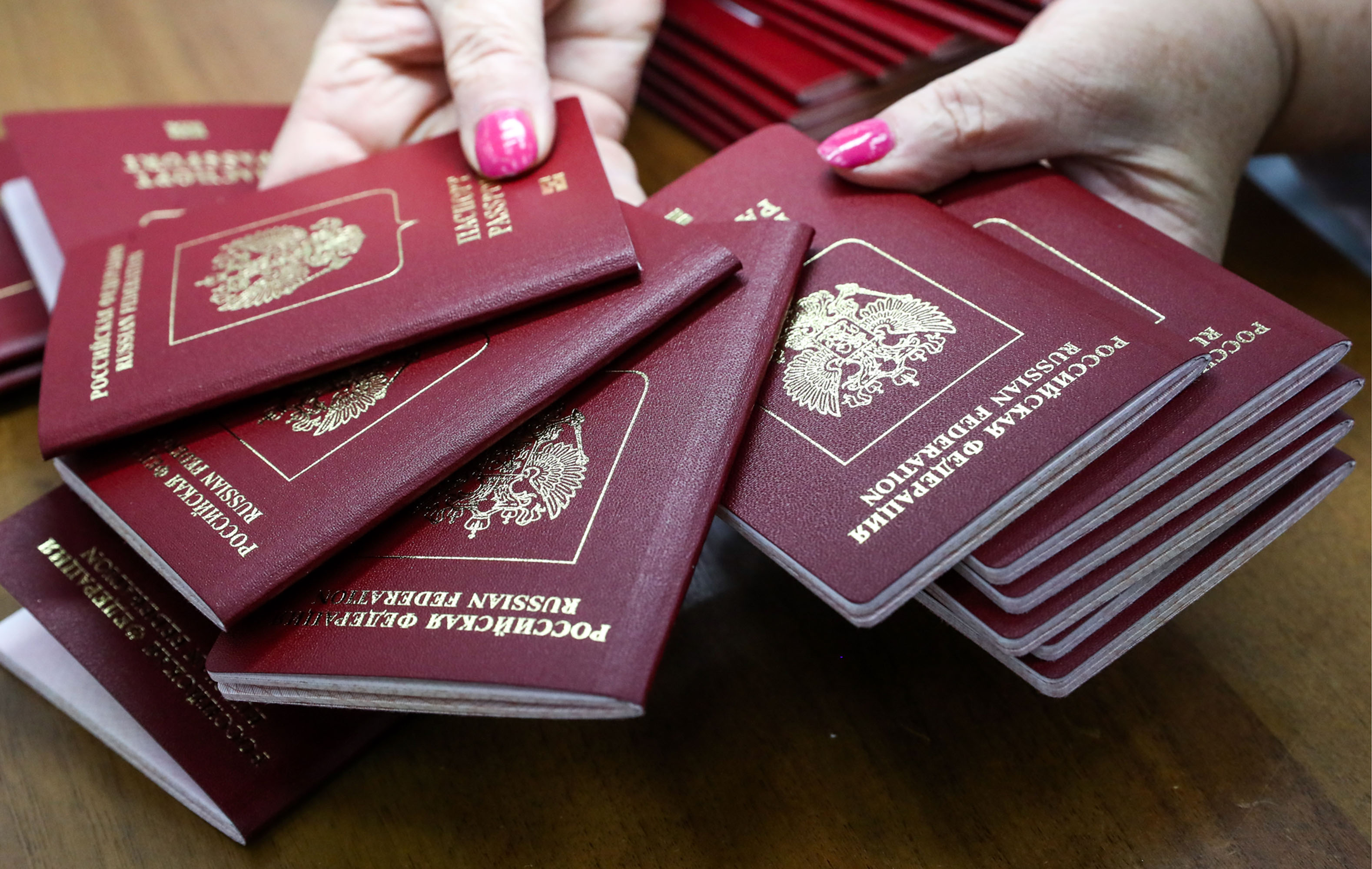 Putin Says Russia May Make Passport Offer to All Ukrainians - Bloomberg