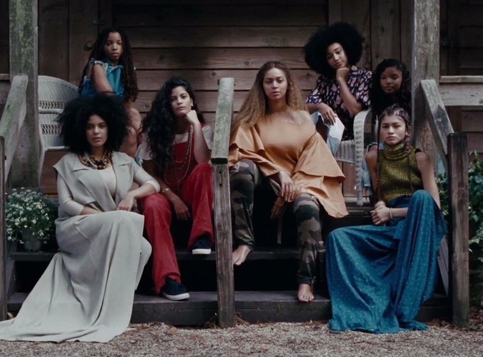 Beyonce's Lemonade squad