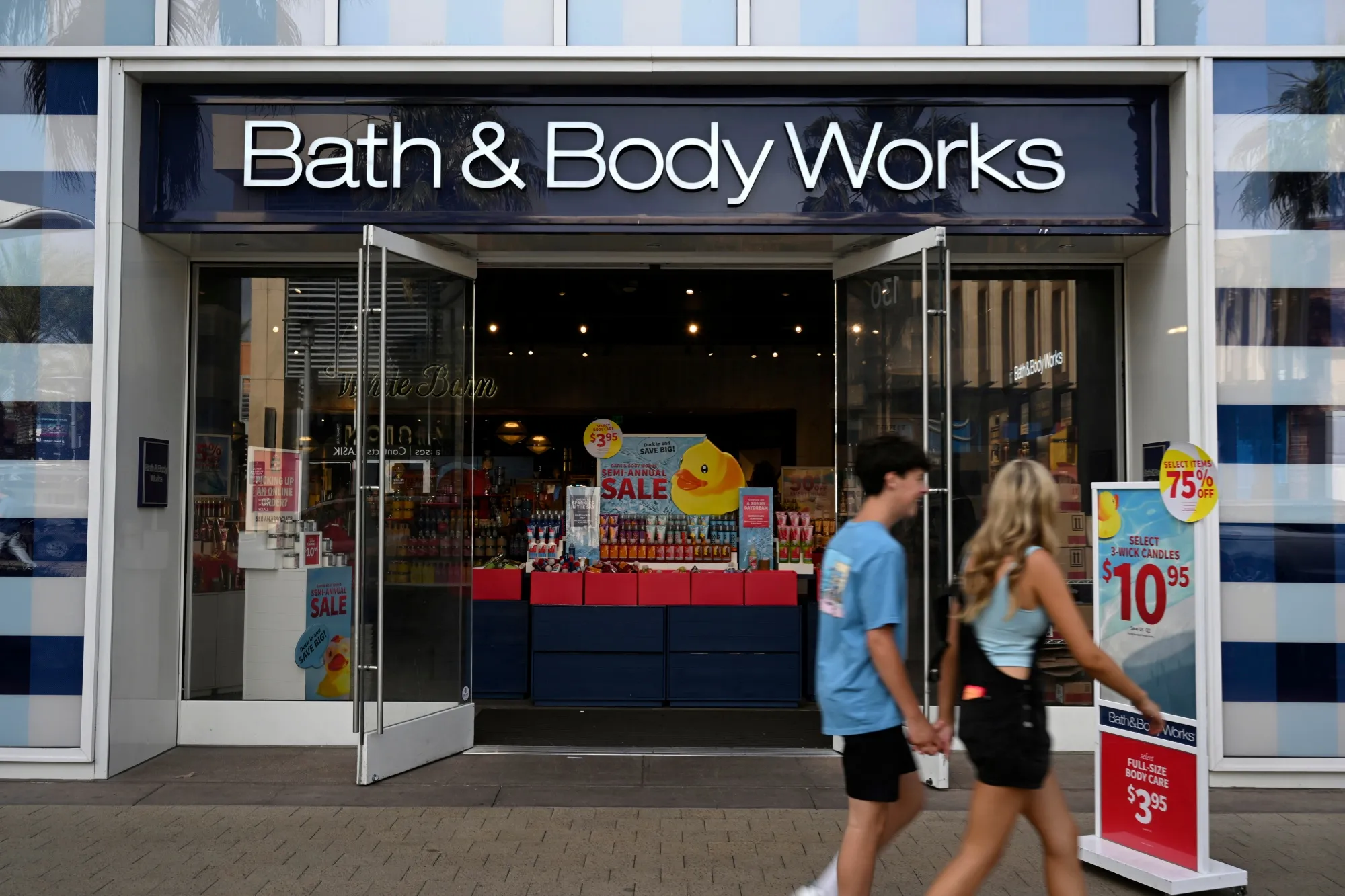 A Bath & Body Works store in Las Vegas.