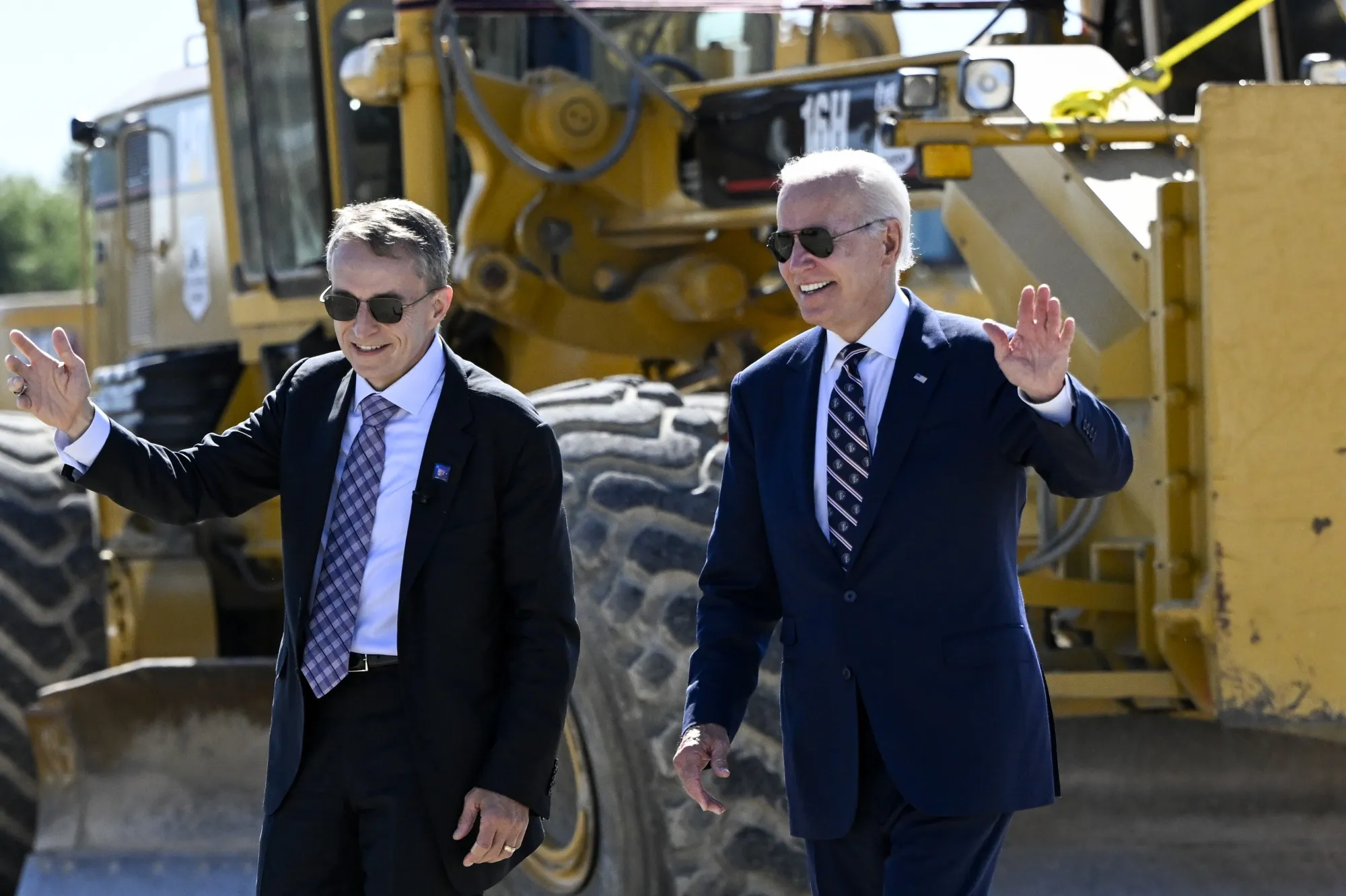 President Biden Attends Groundbreaking Of New Intel Semiconductor Manufacturing Facility