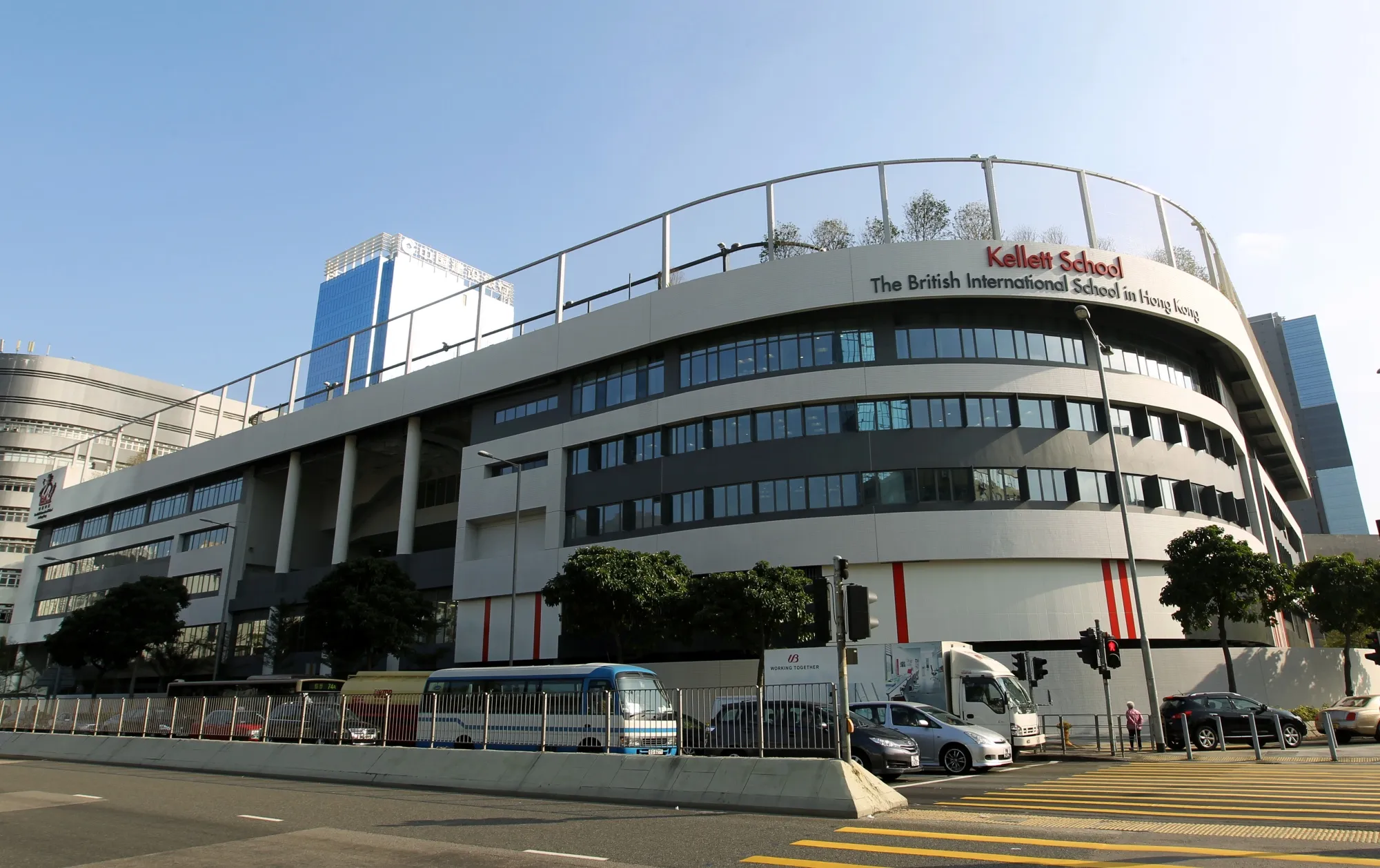Kellett School in Hong Kong.
