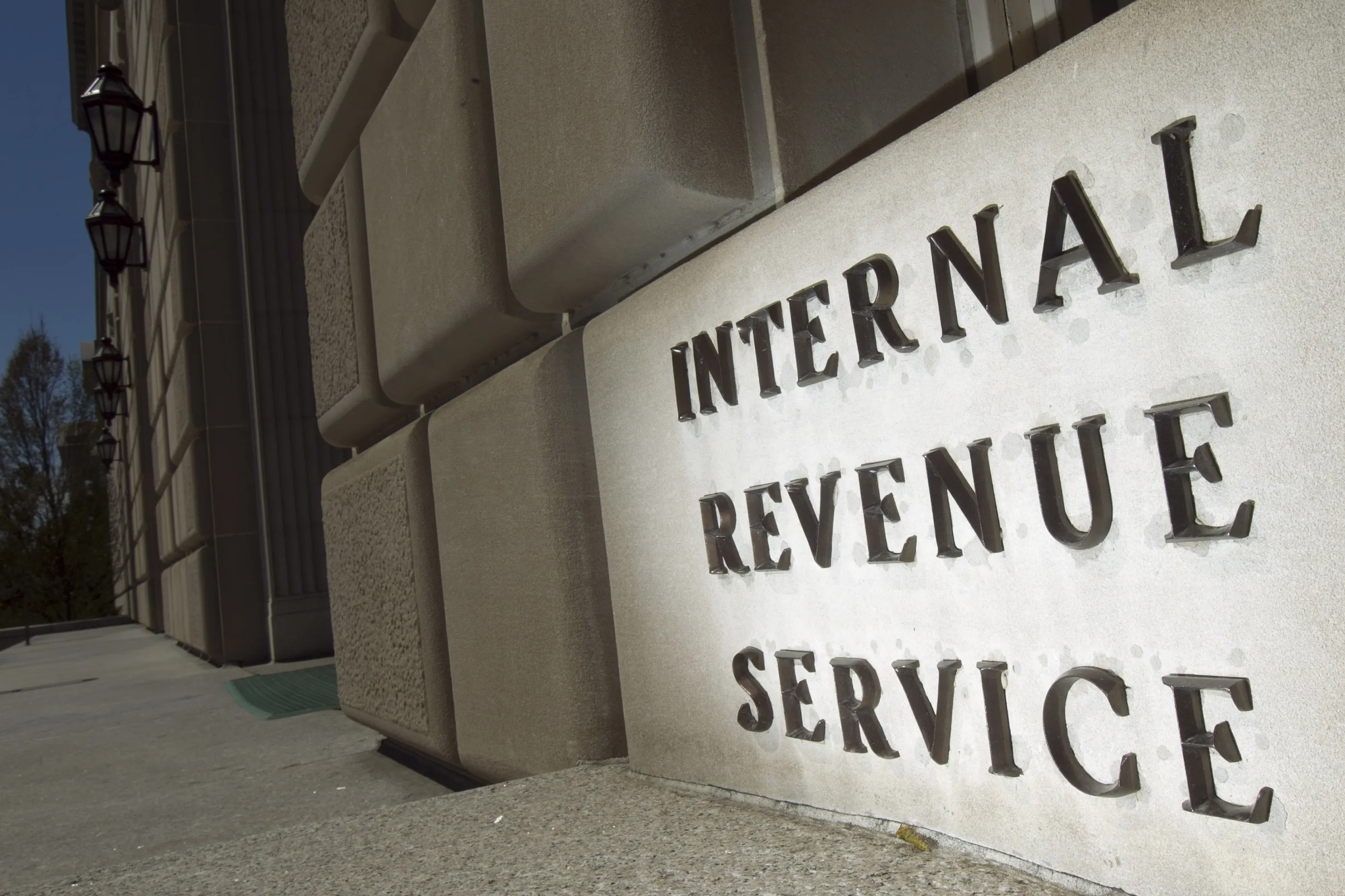 The Internal Revenue Service building in Washington, DC.