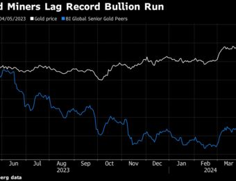 relates to Biggest Gold Miners Are Missing Out on Bullion’s Record Run