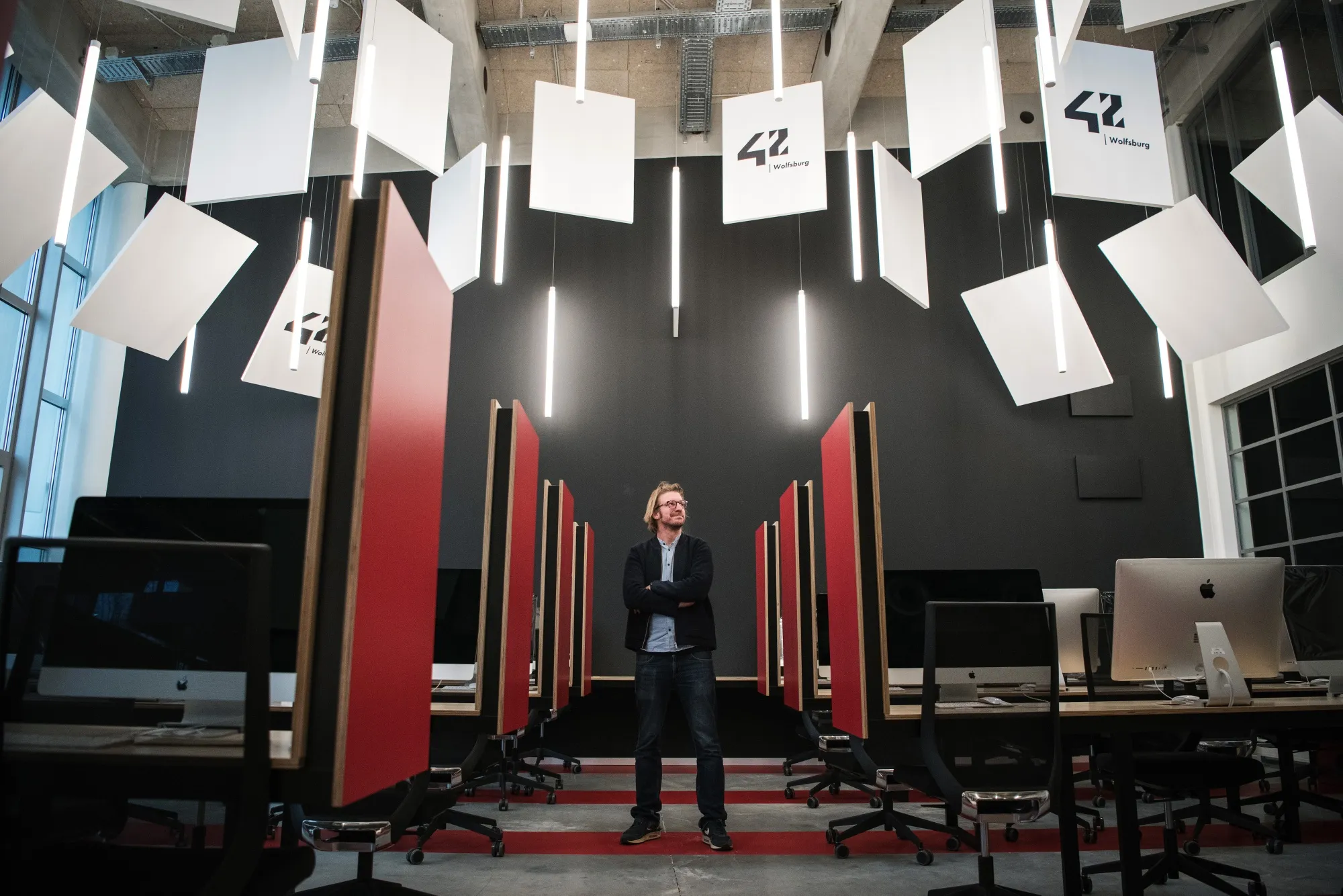 Max Senges at 42 Wolfsburg.