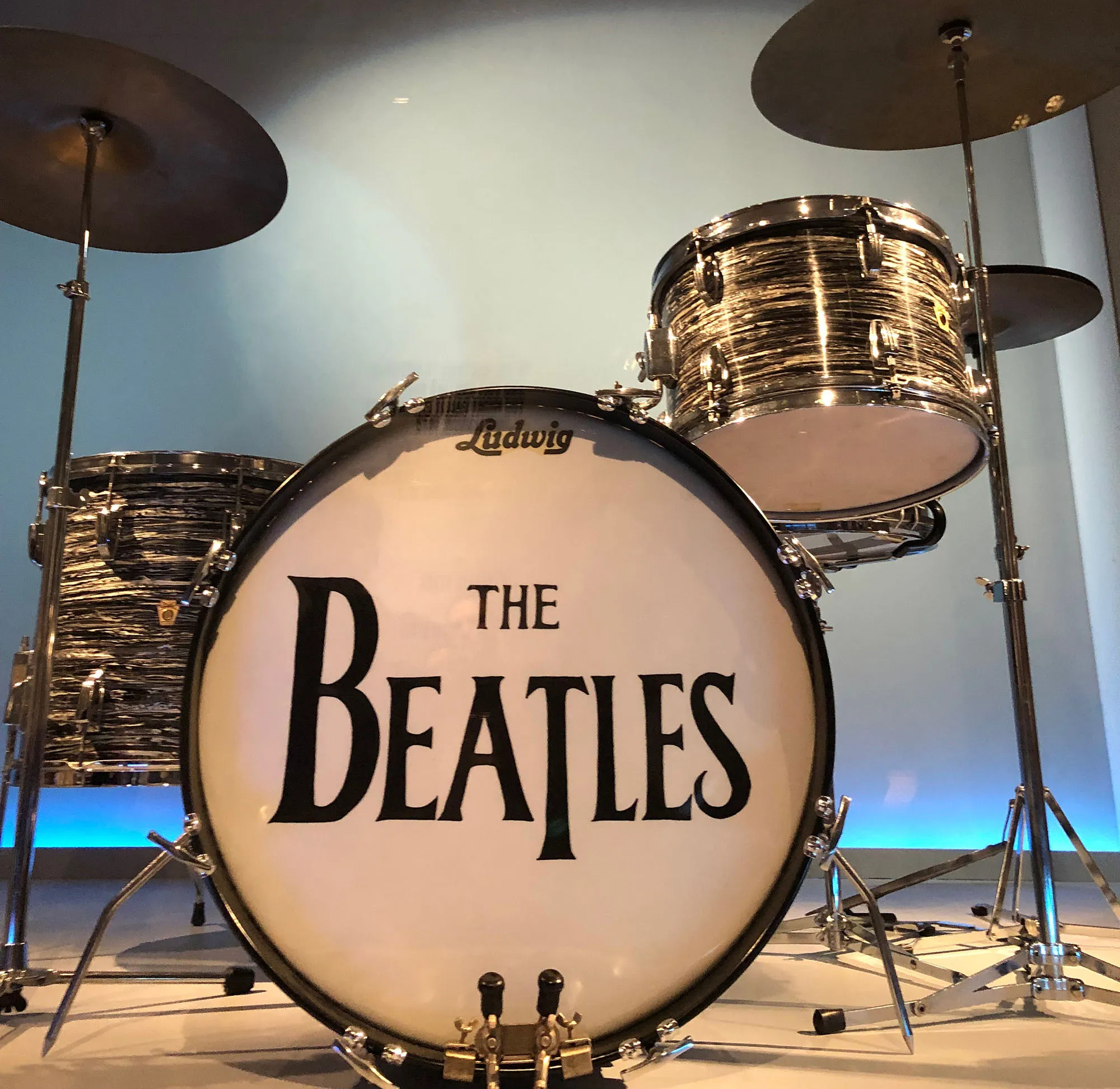 Ringo Starr’s drum set from his time with the Beatles