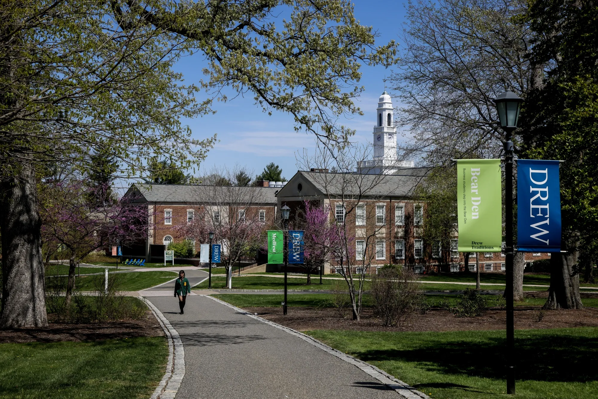 Drew University in Madison, New Jersey on April 21.