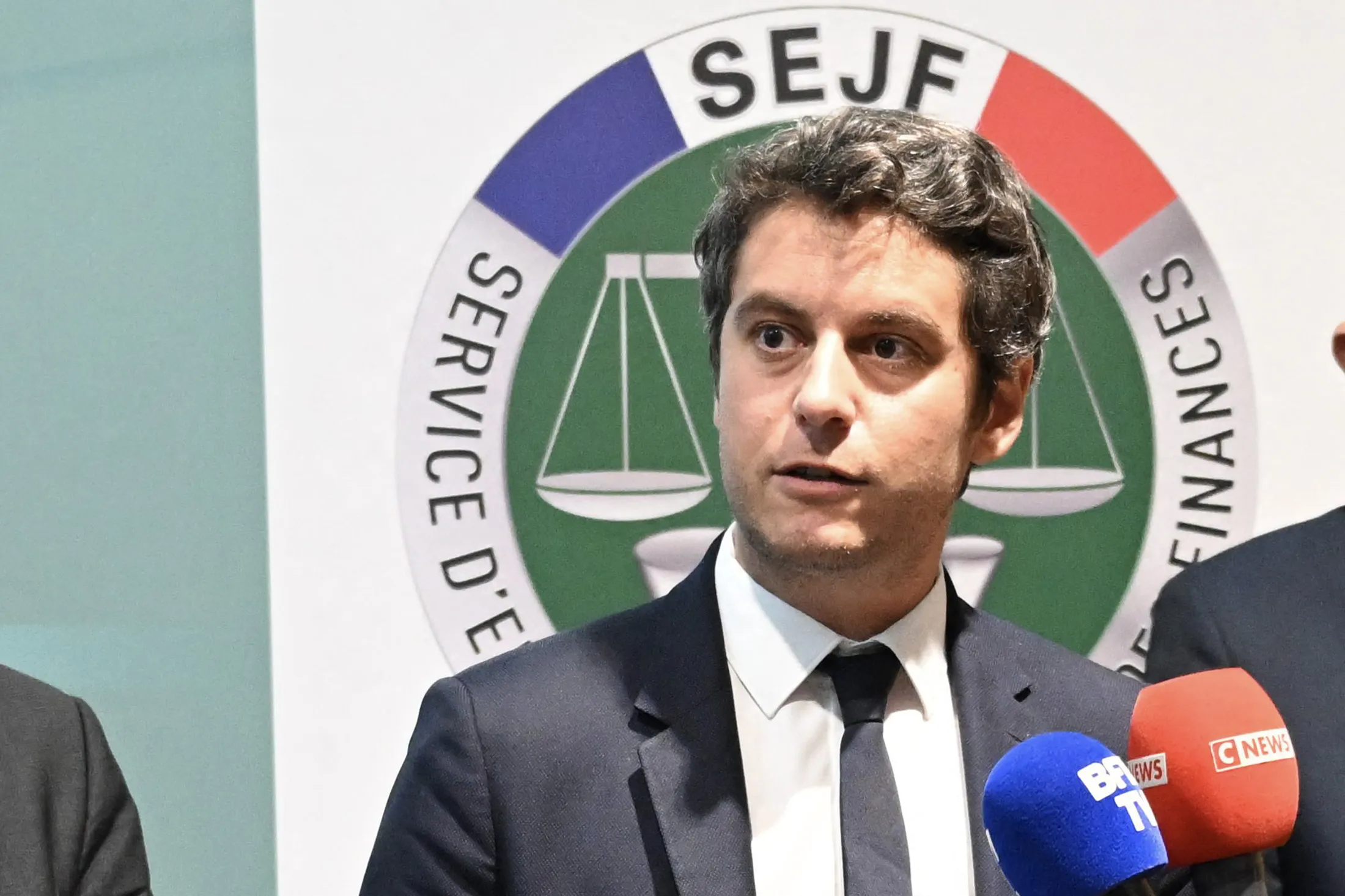 Budget Minister Gabriel Attal&nbsp;