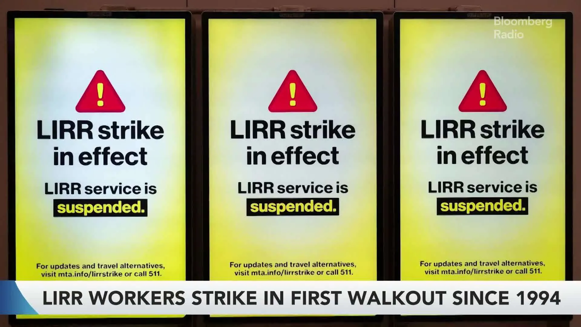 LIRR Strike Snarls NYC Commutes as Settlement Talks Continue