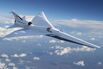 Artist’s concept of a possible Low Boom Flight Demonstration Quiet Supersonic Transport (QueSST) X-plane design.

