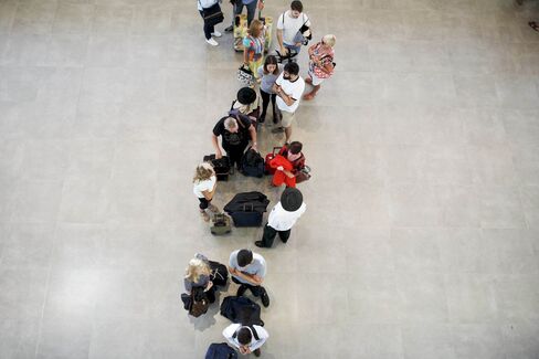 Long security lines at the airport have been the norm for weeks.