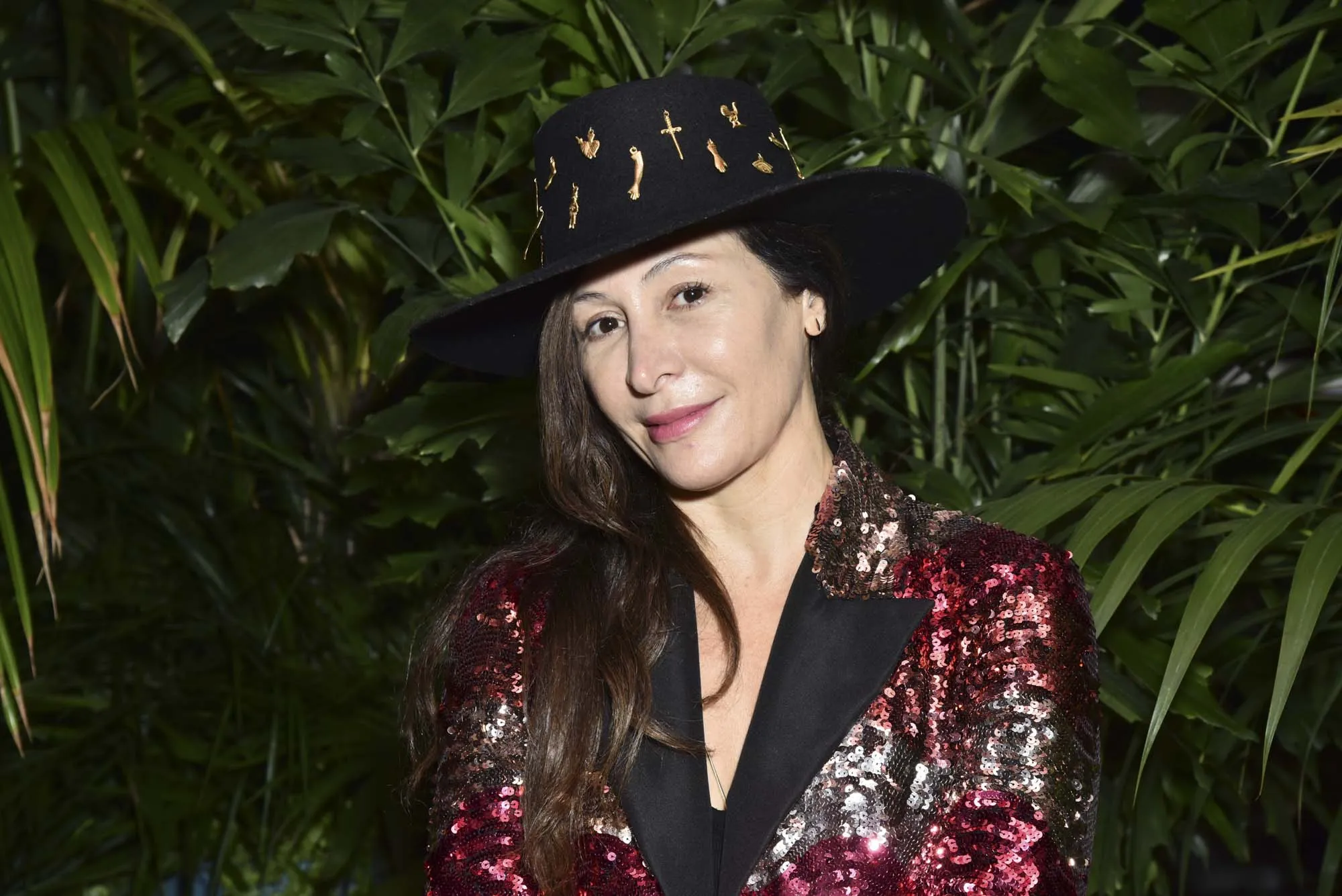 Ximena Caminos, chair of Faena Art,&nbsp; attends the Gucci X Artsy dinner at Faena Hotel on Dec. 6, 2017 in Miami Beach, Florida.