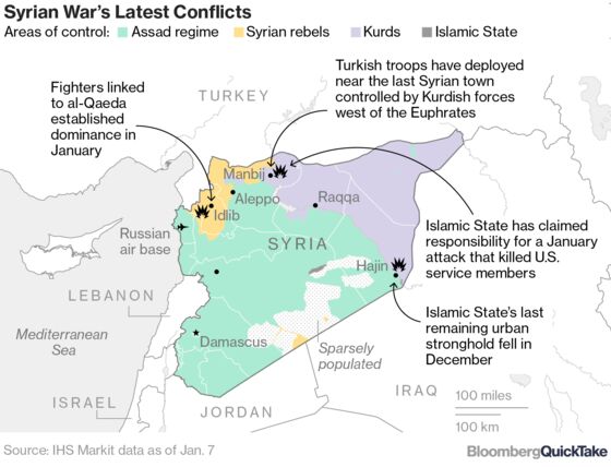 Erdogan Seeks Support in Moscow as Putin Becomes Syria Kingmaker