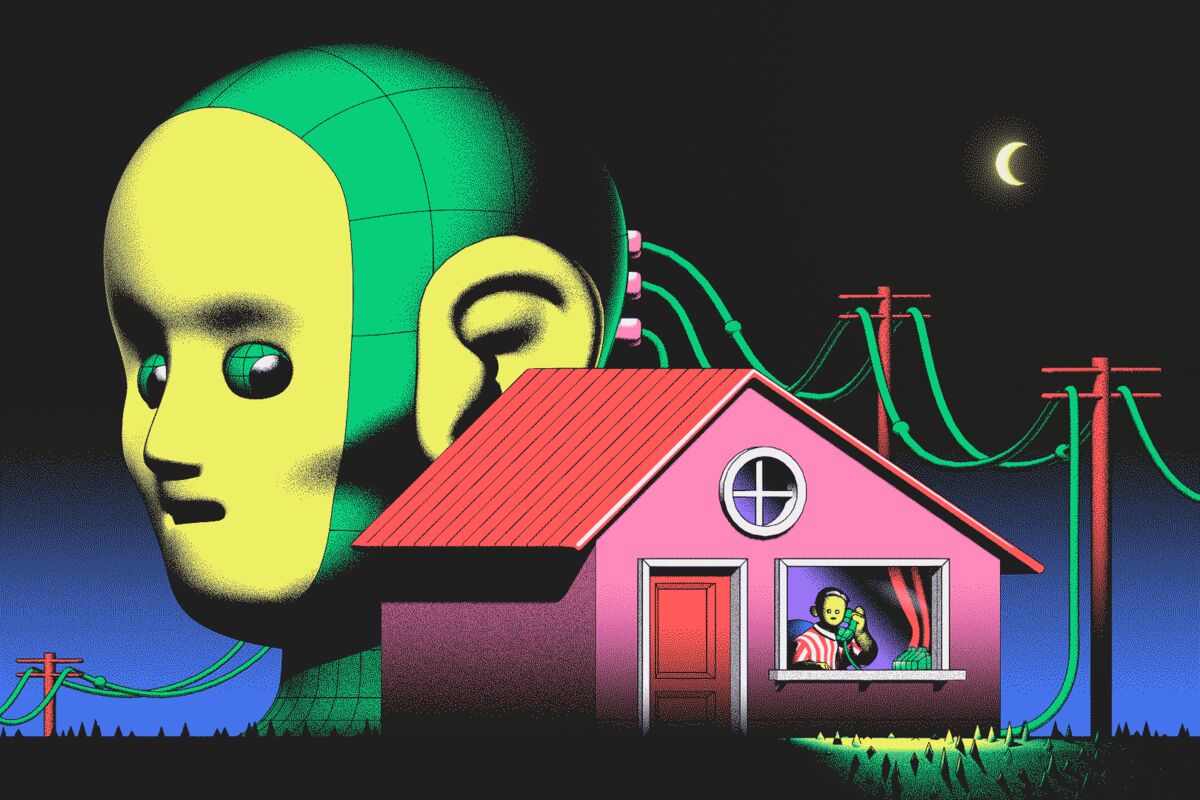 AI: The article explores the complexities and human-like aspects of training artificial intelligence to engage in conversation.