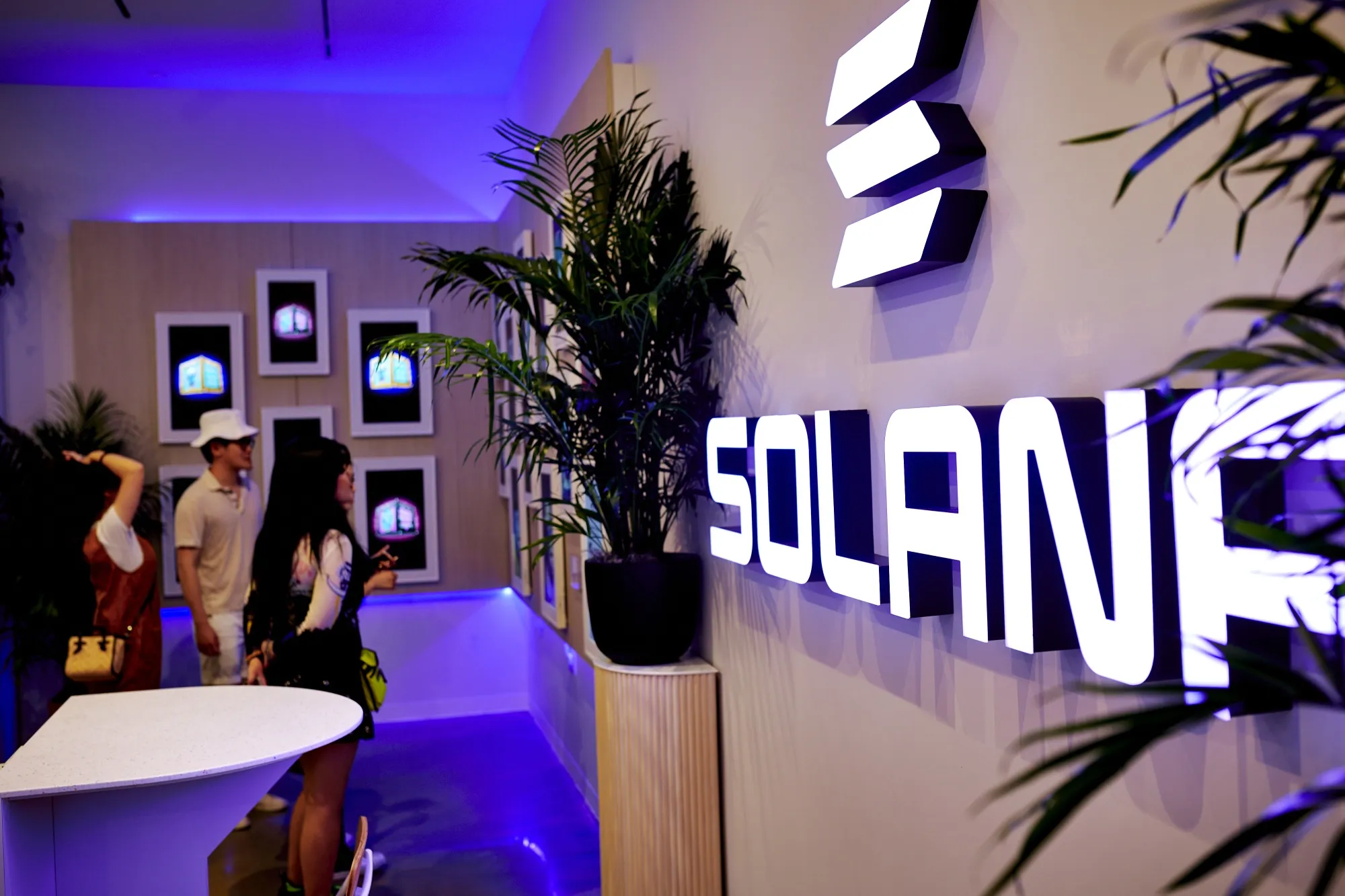 The Solana Space retail store at Hudson Yards in New York.