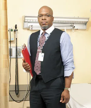 Social worker Derrick Williams