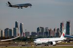An Air Canada plane on the tarmac at Toronto Pearson International Airport (YYZ) in Mississauga, Ontario, Canada, on Thursday, June 2, 2022. Air Canada is Canada's largest domestic and international airline, and a popular choice to bring travelers to its neighbor, the United States.