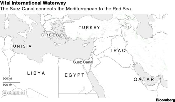 Suez Villagers Have New Neighbor: a Ship Roiling Global Trade