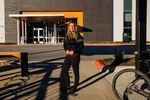 Kourtney Barrett, director of workplace mobility for Walmart, in Bentonville, Arkansas.