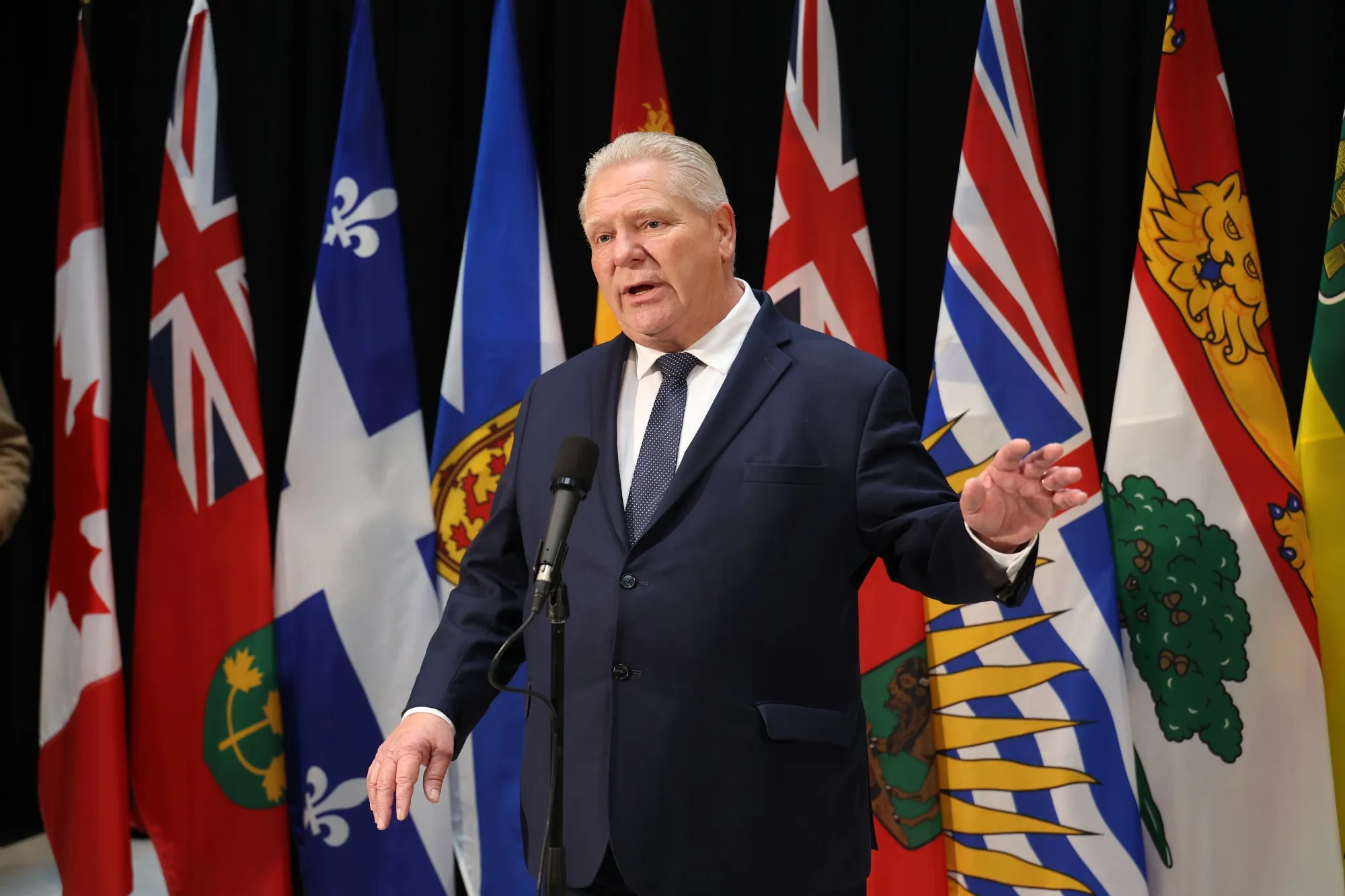 Ontario's Ford calls for truce with Trump but backs Canada's retaliation plan; 'things got a little heated' yesterday