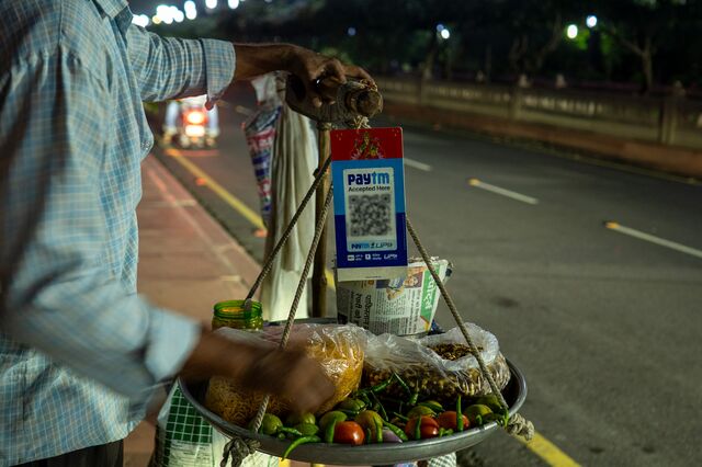 Even small vendors in India now accept instant payment.