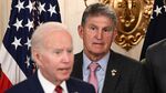 Senator Joe Manchin and US President Joe Biden