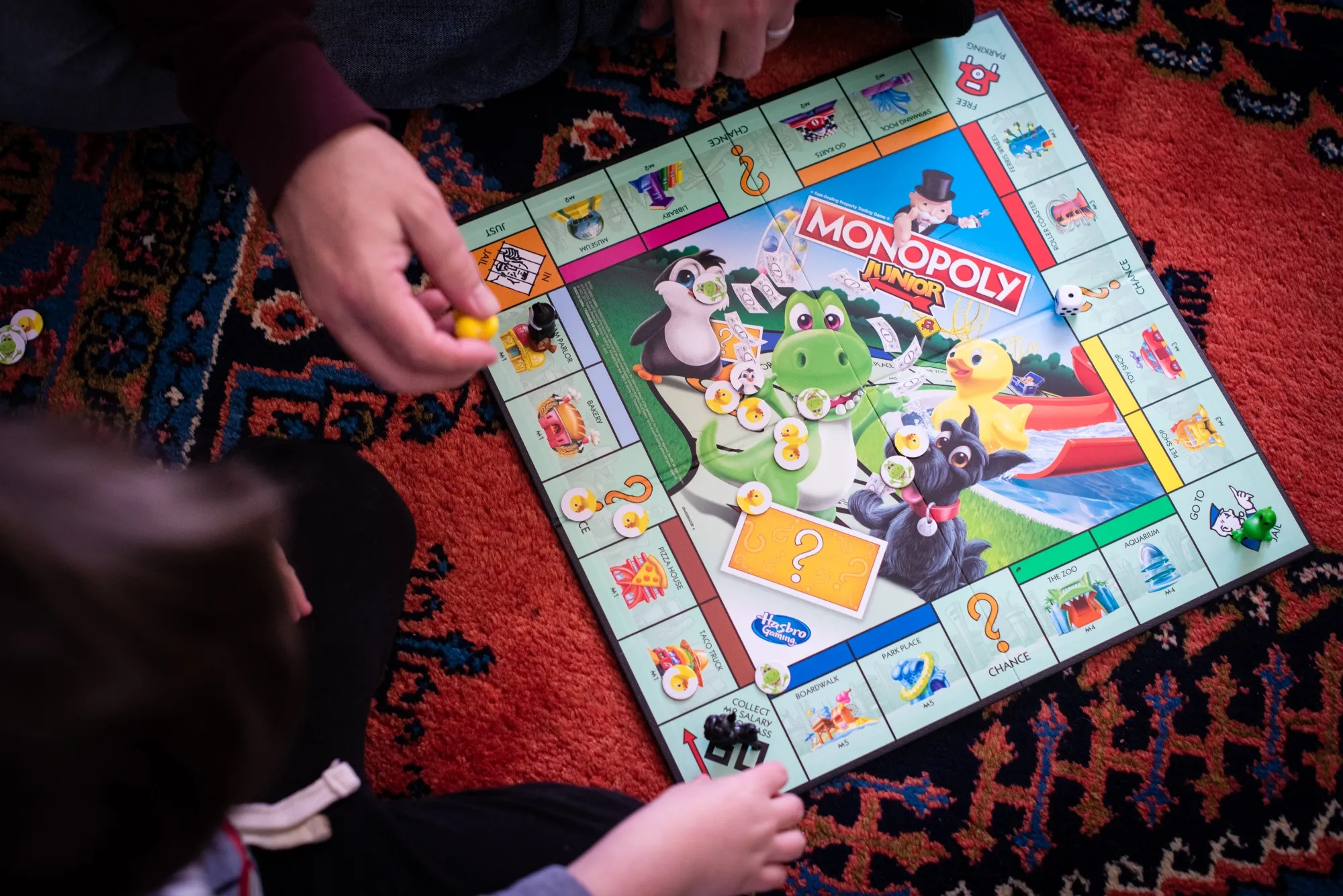 Hasbro’s Monopoly board game.