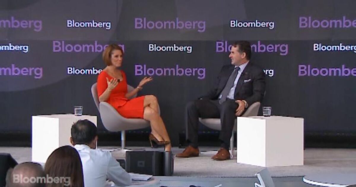 stephanie ruhle and kevin plank
