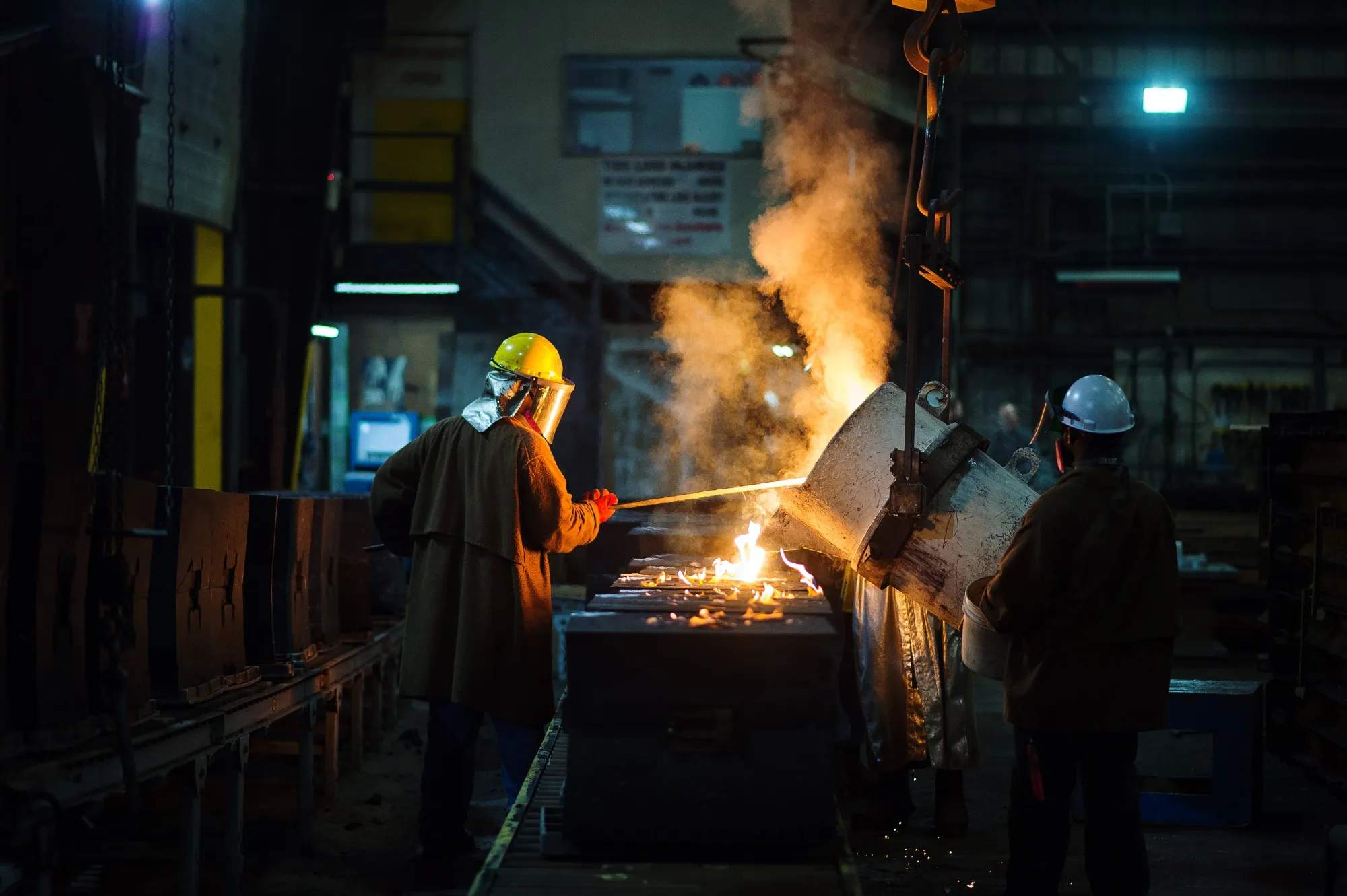 Operations At Highland Foundry Ahead Of Markit Manufacturing Figures