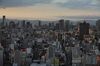 Commercial and residential buildings stand on the skyline at dusk in Osaka, Japan, on Thursday, May 21, 2020. Japan's Prime Minister Shinzo Abe told reporters that if the current trends of new infections continue, he believes it's possible to lift the state of emergency in Tokyo as well as surrounding prefectures and Hokkaido as early as May 25. Abe was speaking as the emergency is lifted in Osaka and two neighboring prefectures.