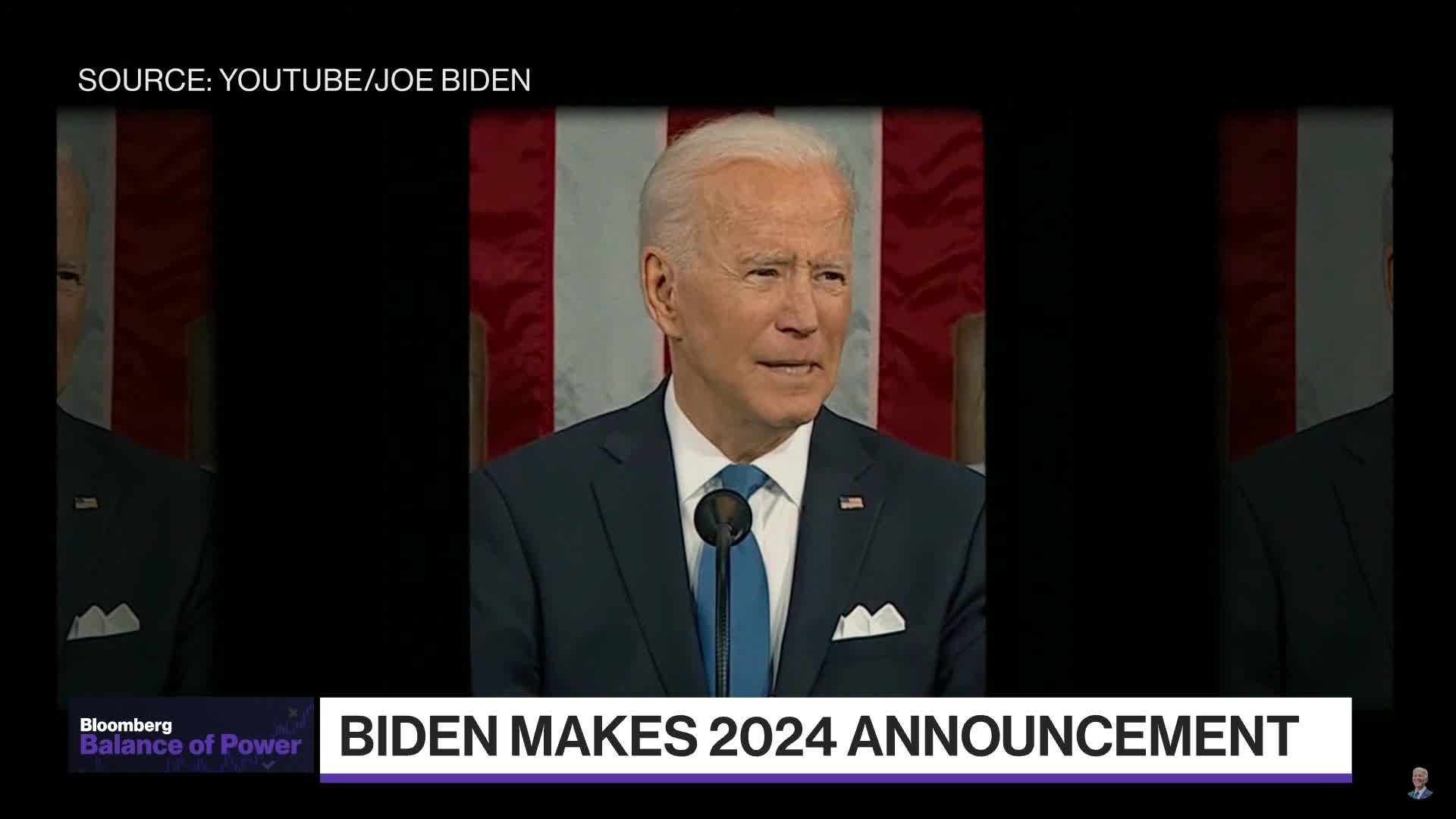 Watch Biden Makes 2024 Announcement - Bloomberg