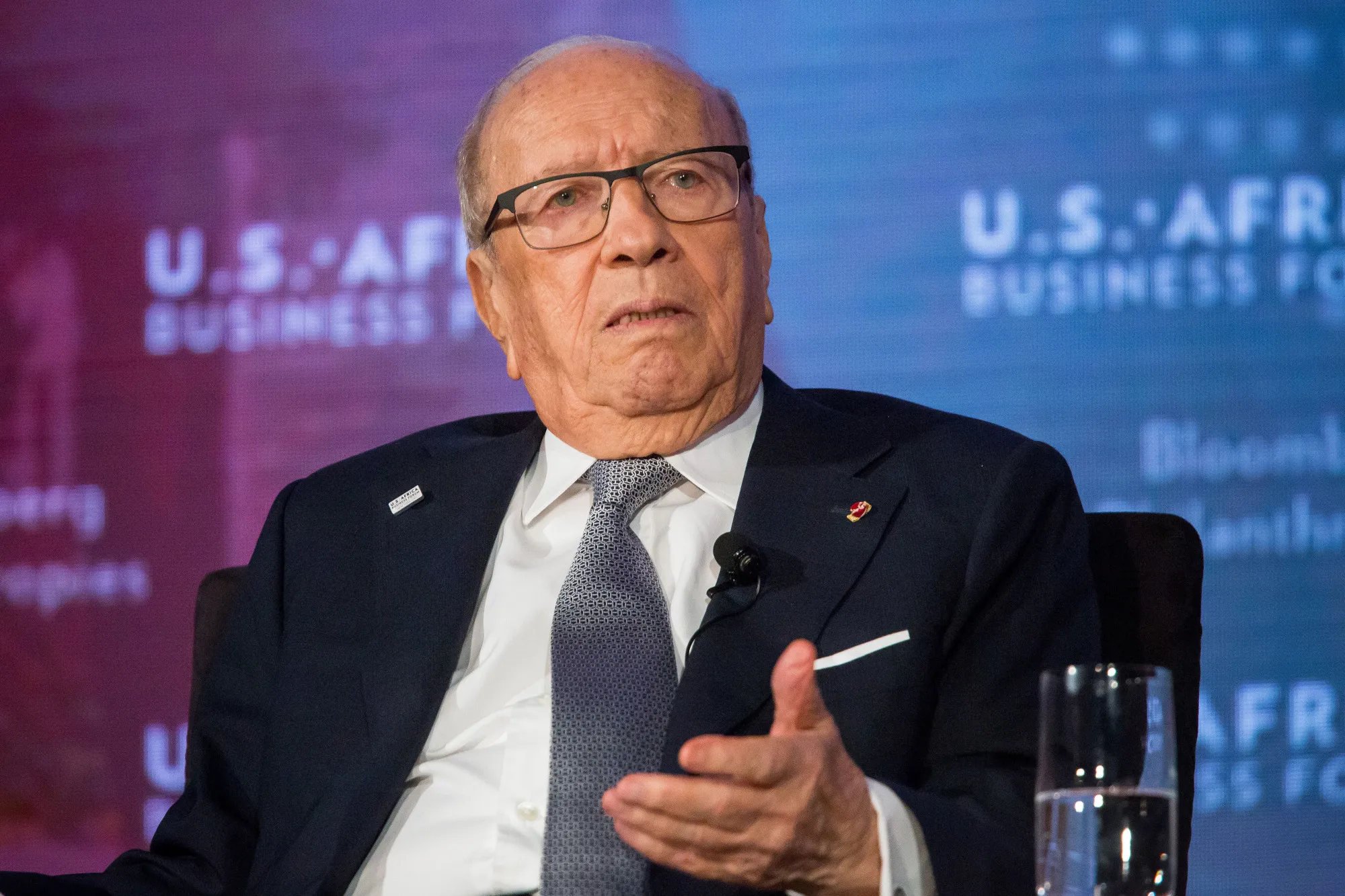 Beji Caid Essebsi in 2016.