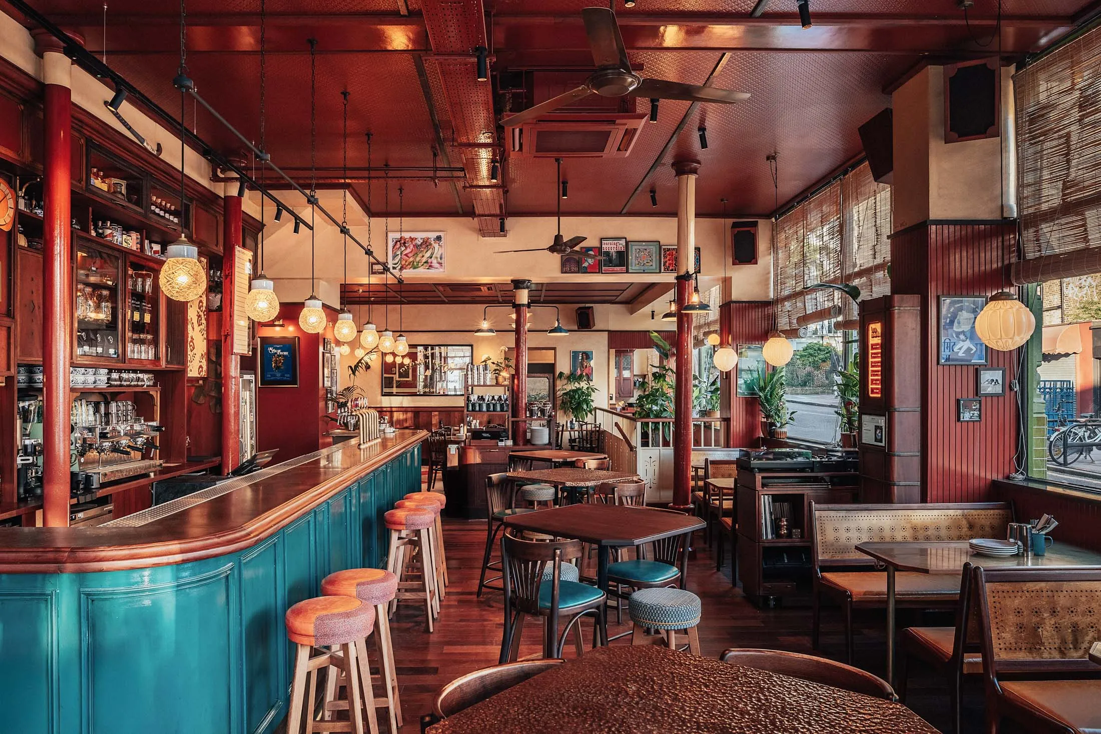 Welcome to Dishoom Permit Room Portobello. The group’s first rooms to rent will be two floors up.