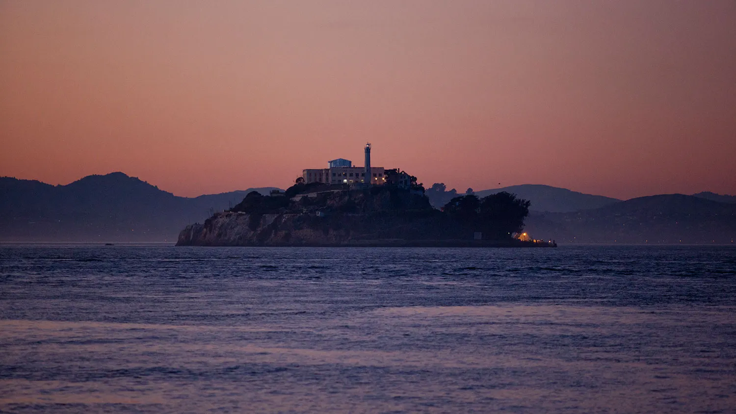 A view of Alcatraz on January 11, 2012 in San Francisco, California.
