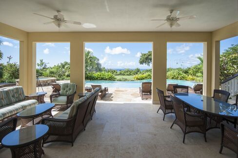 Every room opens onto a veranda.