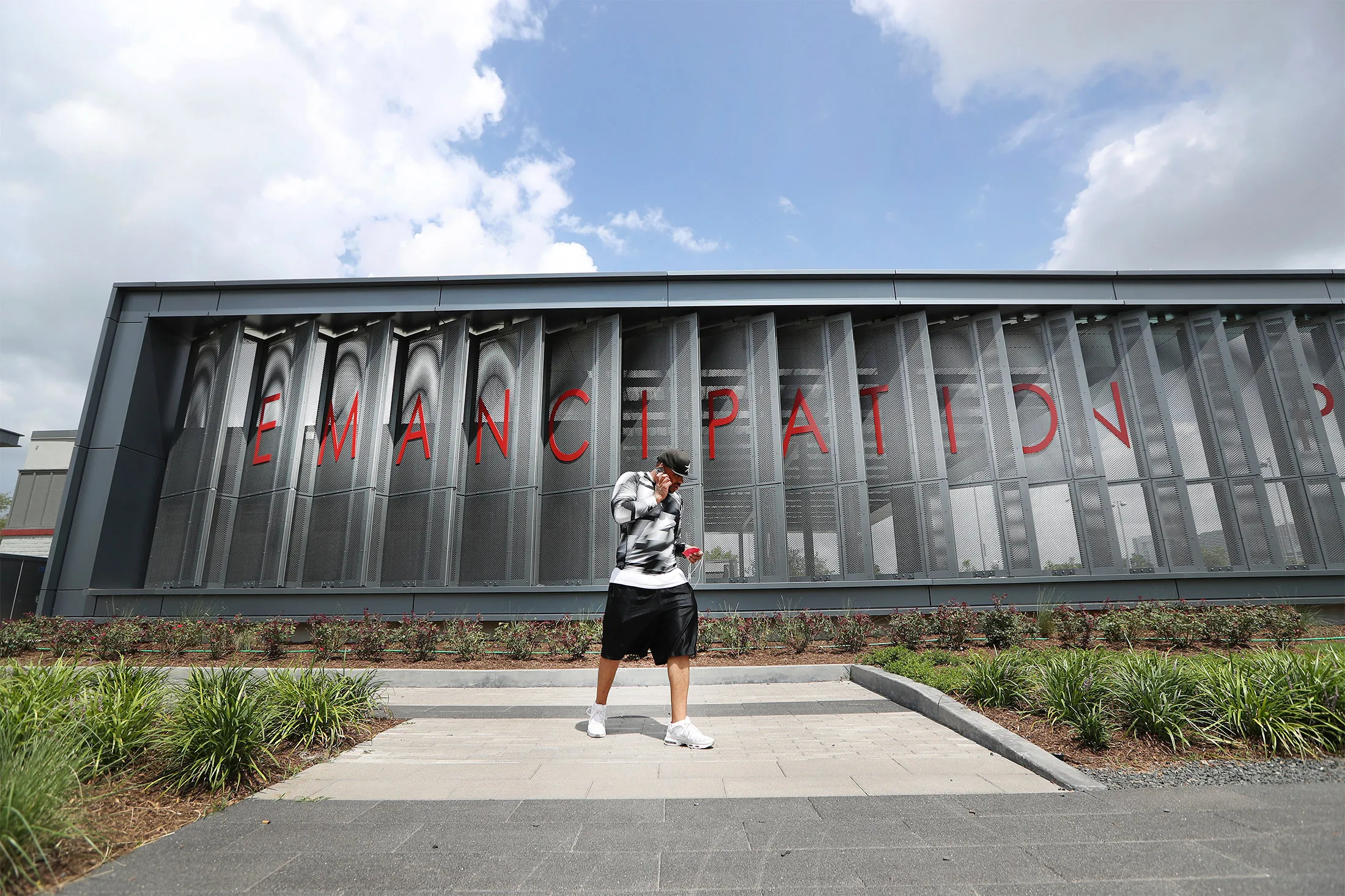 The Aquatic Building stands in Emancipation Park, first purchased by freed slaves, and thought to be the oldest park in America.&nbsp;