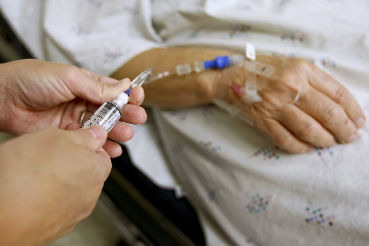 Saline Shortage Has U.S. Hospitals Searching for Solution Bloomberg