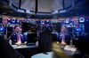 A trader works on the floor of the New York Stock Exchange (NYSE) in New York, U.S.